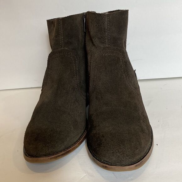 Soho Cobbler suede dark brown ankle boots size 6 - Picture 3 of 8